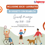 "Progetti per l’inclusione socio-lavorativa di persone con disabilità": il 7 marzo un workshop insieme a APL