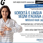 Corso di Lingua dei Segni Base presso la cooperativa Il Margine