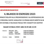 WEBINAR RNS – “Il Bilancio di Esercizio 2023"