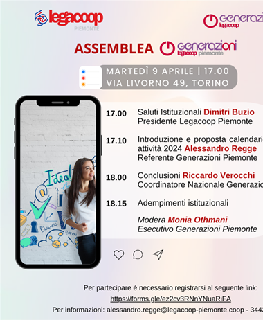 Seconda Assemblea di Generazioni Piemonte