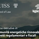 “Comunità energetiche rinnovabili: aspetti regolamentari e fiscali” CORSO EXECUTIVE LUISS-Legacoop