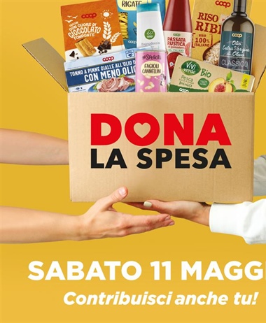 “Dona la spesa”, il carrello della solidarietà fa tappa nei negozi Nova...