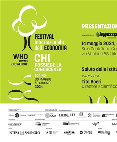 Presentazione alla città a cura del Professore Tito Boeri - Festival...