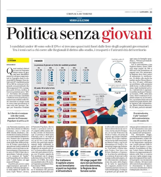 Generazioni Legacoop Piemonte incontra i giovani candidati alle elezioni regionali