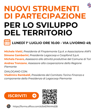 Evento "Nuovi Strumenti di Partecipazione per lo Sviluppo del...