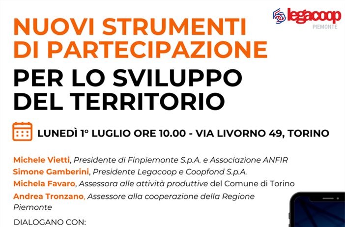 Evento "Nuovi Strumenti di Partecipazione per lo Sviluppo del...