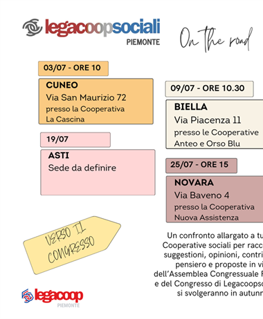 Tappe di avvicinamento al Congresso Legacoopsociali 2024: al via gli...