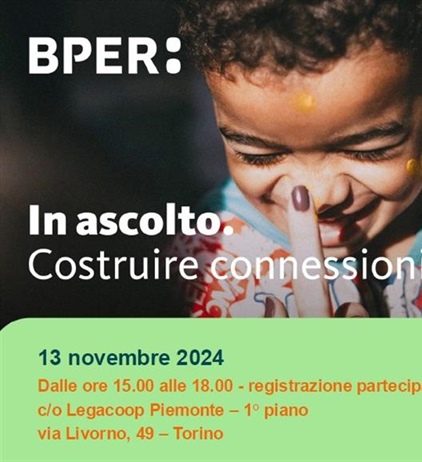 13 novembre: Road show #InAscolto promosso da Bper Bene Comune e...