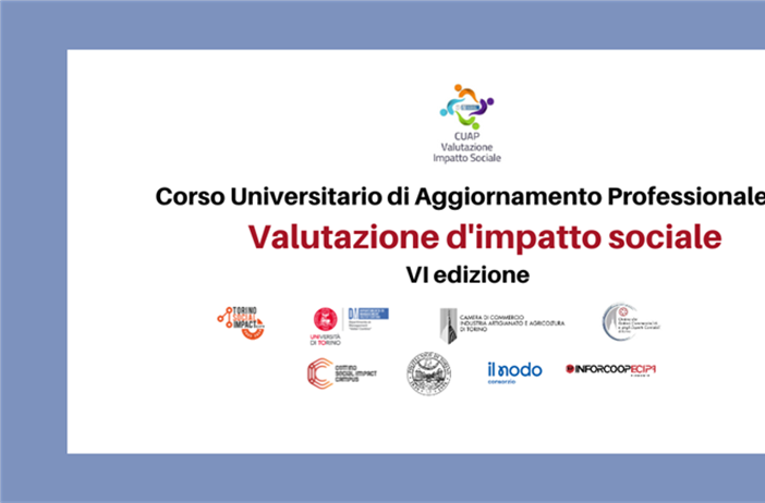 Cuap Valutazione di Impatto Sociale VI edizione – Pre-immatricolazioni...