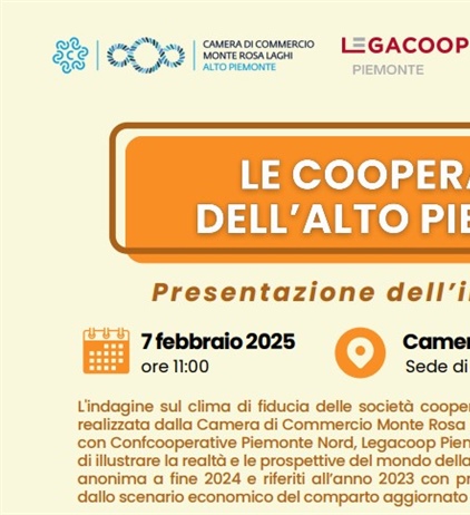 La Camera di commercio del PNO presenta lo stato di salute delle...