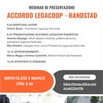 Accordo Legacoop-Randstad: webinar di presentazione il 5 marzo ore 9.30