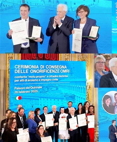 Piazza dei Mestieri, Cristiana Poggio insignita del titolo di Ufficiale...