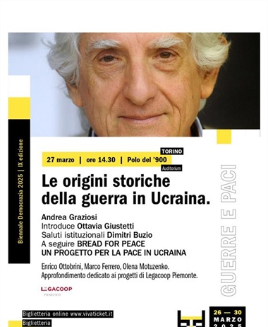 Le origini storiche della guerra in Ucraina: Legacoop Piemonte a...