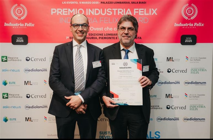 Nova Aeg vince il premio Industria Felix