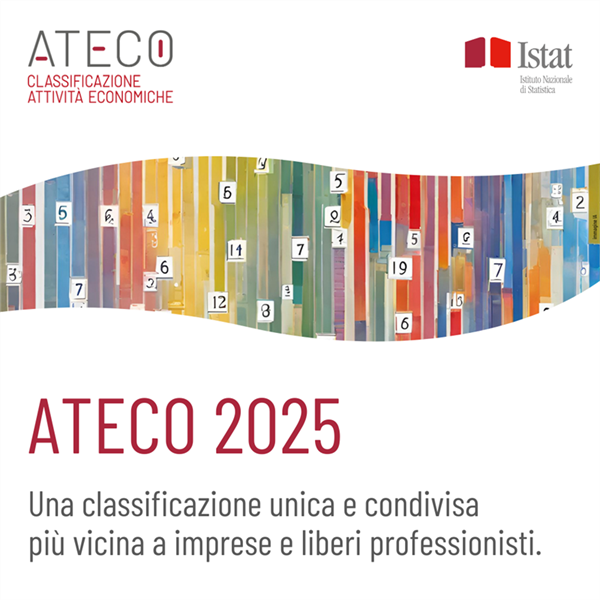 ISTAT: pubblicate le note esplicative dei nuovi codici ATECO 2025