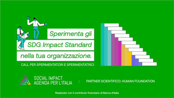 SDG Impact Standard: Call per sperimentatori e sperimentatrici