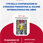 I 170 anni della cooperazione di consumo al Salone Internazionale del Libro giovedì 15 maggio ore 12.45