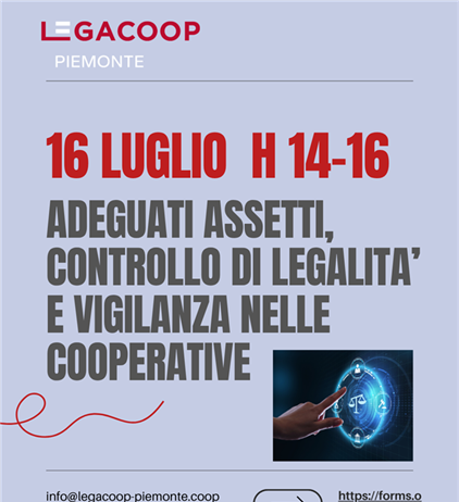 16 luglio ore 14 – Ultimo appuntamento con i webinar "Codice della...