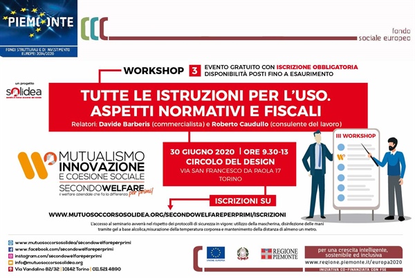 3^ seminario TUTTE LE ISTRUZIONI PER L'USO - ASPETTI NORMATIVI E FISCALI