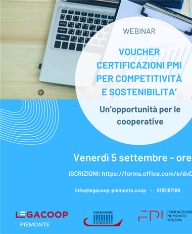 “Voucher certificazioni PMI per competitività e sostenibilità” - 5...