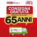 Consegna a domicilio GRATUITA over 65 anni