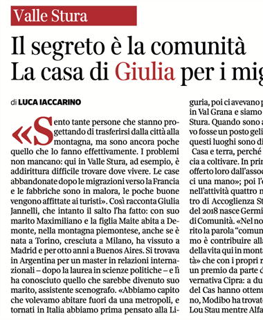 La storia della Cooperativa Germinale