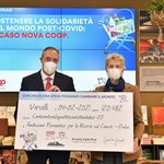 Nova Coop, oltre 120 mila euro di donazione per l'Istituto di Candiolo e la lotta al cancro