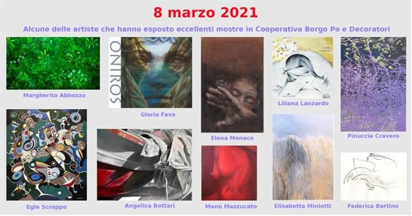 La Cooperativa Borgo Po e Decoratori celebra l'8 marzo con un flash mob online