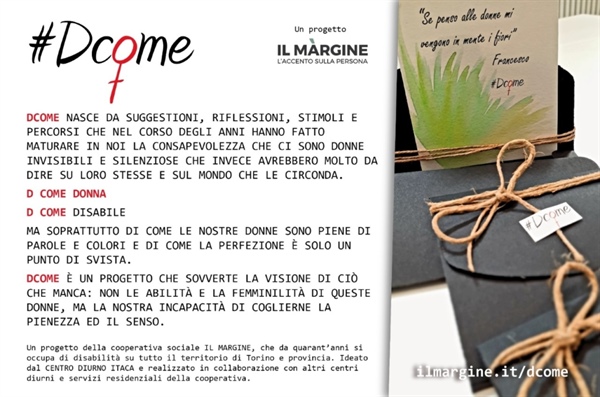 Con il progetto DCOME Il Margine racconta le donne