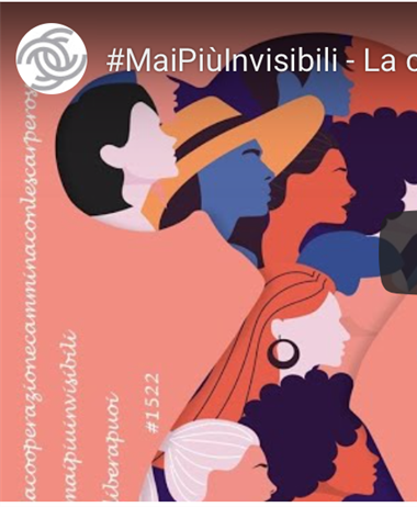 Legacoop aderisce a #maipiùinvisibili contro la violenza sulle donne