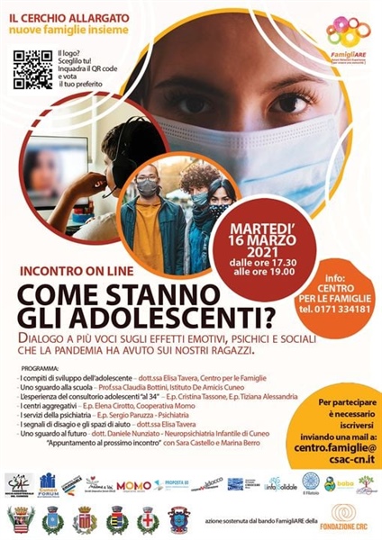 “Come stanno gli adolescenti?”. Un focus sui più giovani ai tempi della pandemia