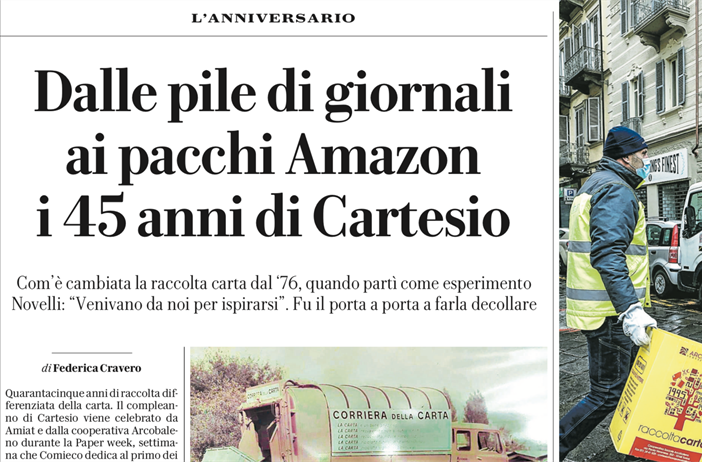 La cooperativa Arcobaleno e i 45 anni del Progetto Cartesio