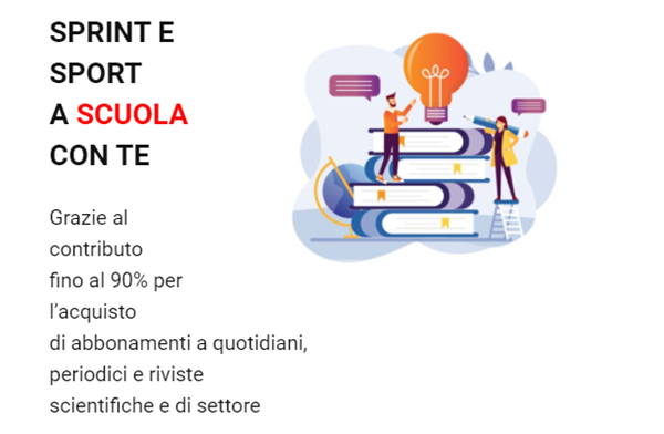 Sprint&Sport, offerte per gli abbonamenti per la scuola