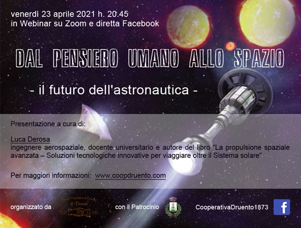 Viaggio nella storia dell’astronautica con la cooperativa Druento