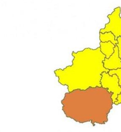 Piemonte in zona gialla (tranne Cuneo)