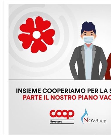 Nova Coop pronta per la vaccinazione aziendale dei dipendenti