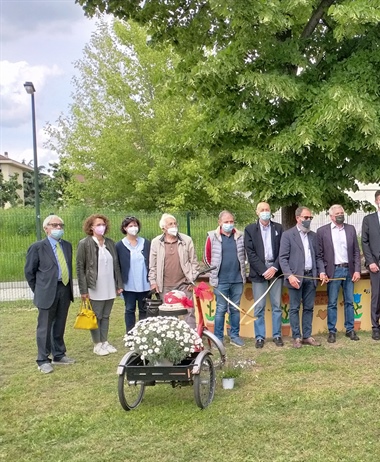 Il Margine inaugura il nuovo giardino del centro diurno Oasi