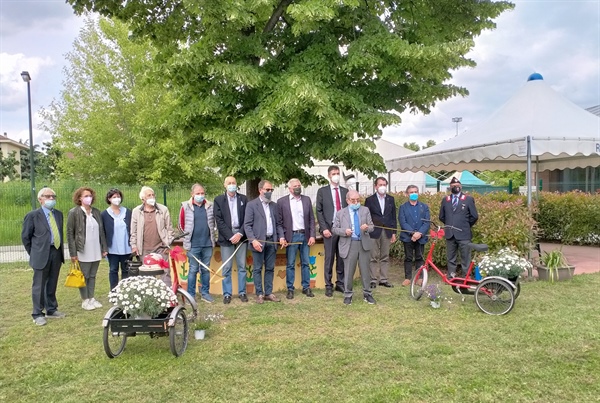 Il Margine inaugura il nuovo giardino del centro diurno Oasi