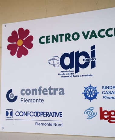 Vaccini, Legacoop partecipa all'Hub di Api Torino