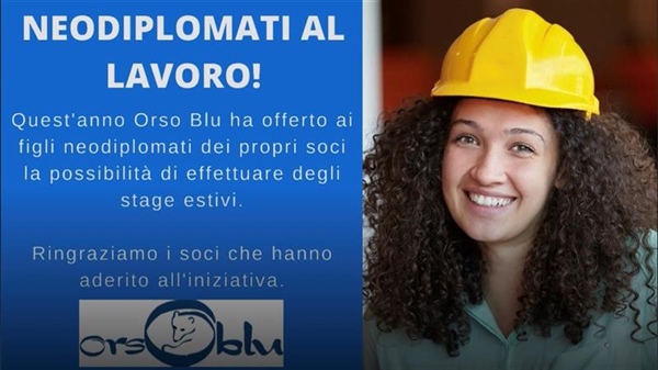 Da Orso Blu stage per i figli neodiplomati dei soci