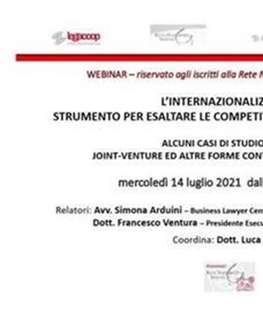 Competitività aziendali e internazionalizzazione: webinar di Rns