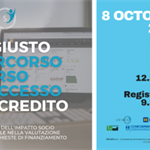 Il giusto percorso verso l’accesso al credito: convegno l’8 ottobre