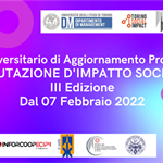 Terza Edizione del Corso Universitario di Aggiornamento Professionale per i Valutatori di Impatto Sociale