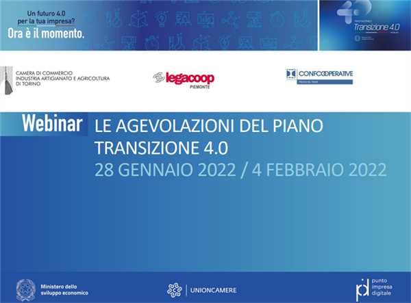 Le agevolazioni del piano Transizione 4.0: uno strumento per la digitalizzazione di imprese cooperative e PMI