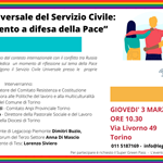 “Il valore Universale del Servizio Civile: uno strumento a difesa della Pace”