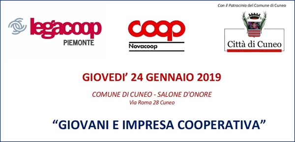 Evento a Cuneo “GIOVANI E IMPRESA COOPERATIVA”