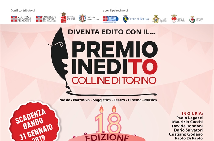 Premio InediTO - Colline di Torino  XVIII Edizione 2019