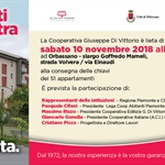 Cooperativa G. Di Vittorio. Consegna delle chiavi ad Orbassano