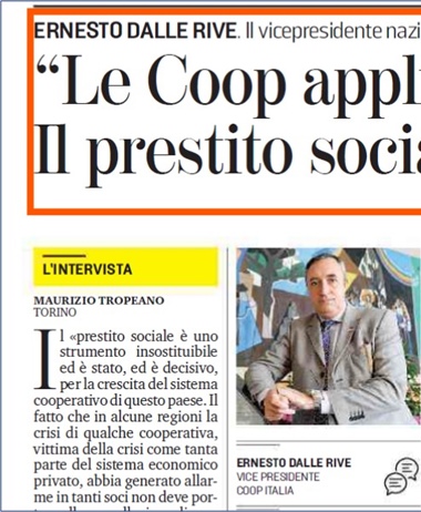 Intervista sul Prestito Sociale