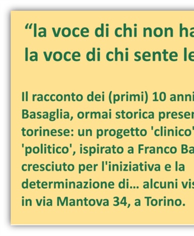10 anni del Caffè Basaglia